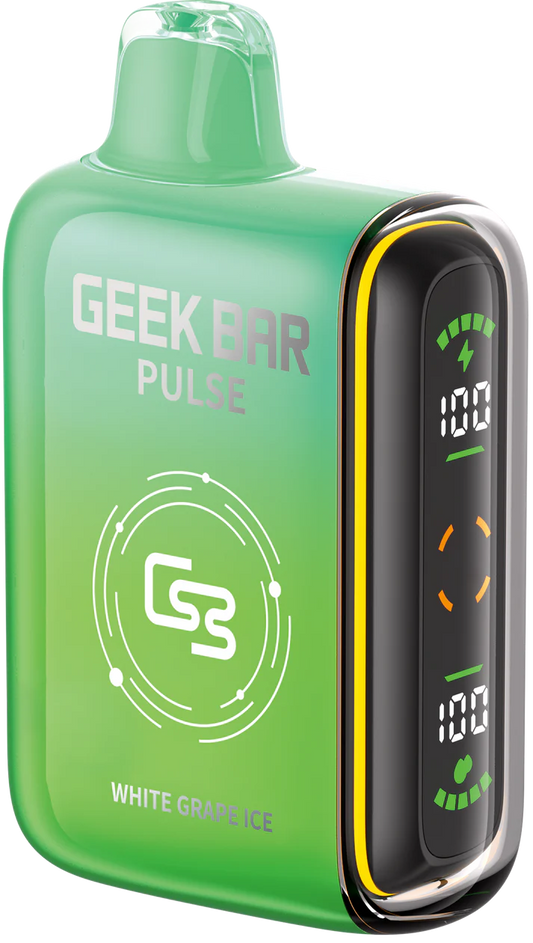 Geek Bar Pulse 9000 Puffs - White Grape Ice