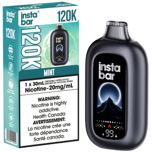 Insta bar 120K Mint.