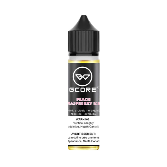 Gcore E-Juice 60ML-20MG Peach Raspberry Ice.
