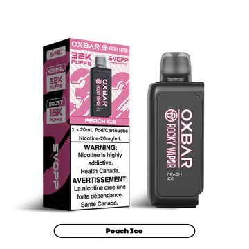 Svopp Rocky Vapor Oxbar [Prefilled Pods] 32K - Peach Ice