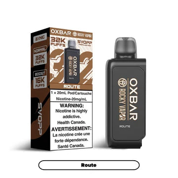 Svopp Rocky Vapor Oxbar [Prefilled Pods] 32K - Route