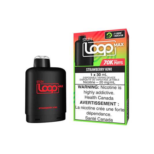 STLTH LOOP MAX POD PACK 70K- STRAWBERRY KIWI