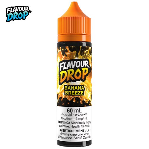 Flavour Drop 60ml 3mg Banana Breeze.