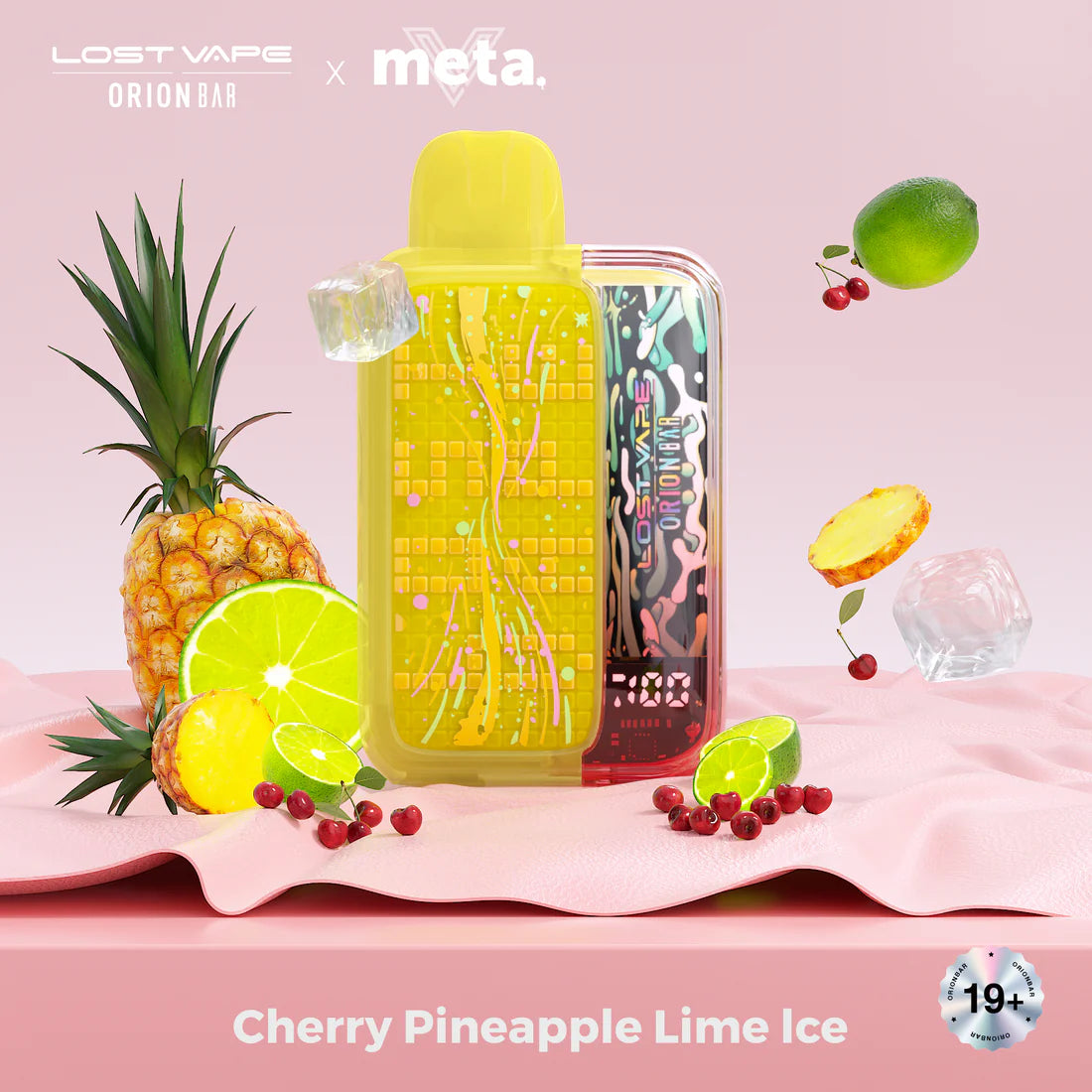 Lost Vape Orion Bar 10K Disposable Vape - Cherry Pineapple Lime Ice