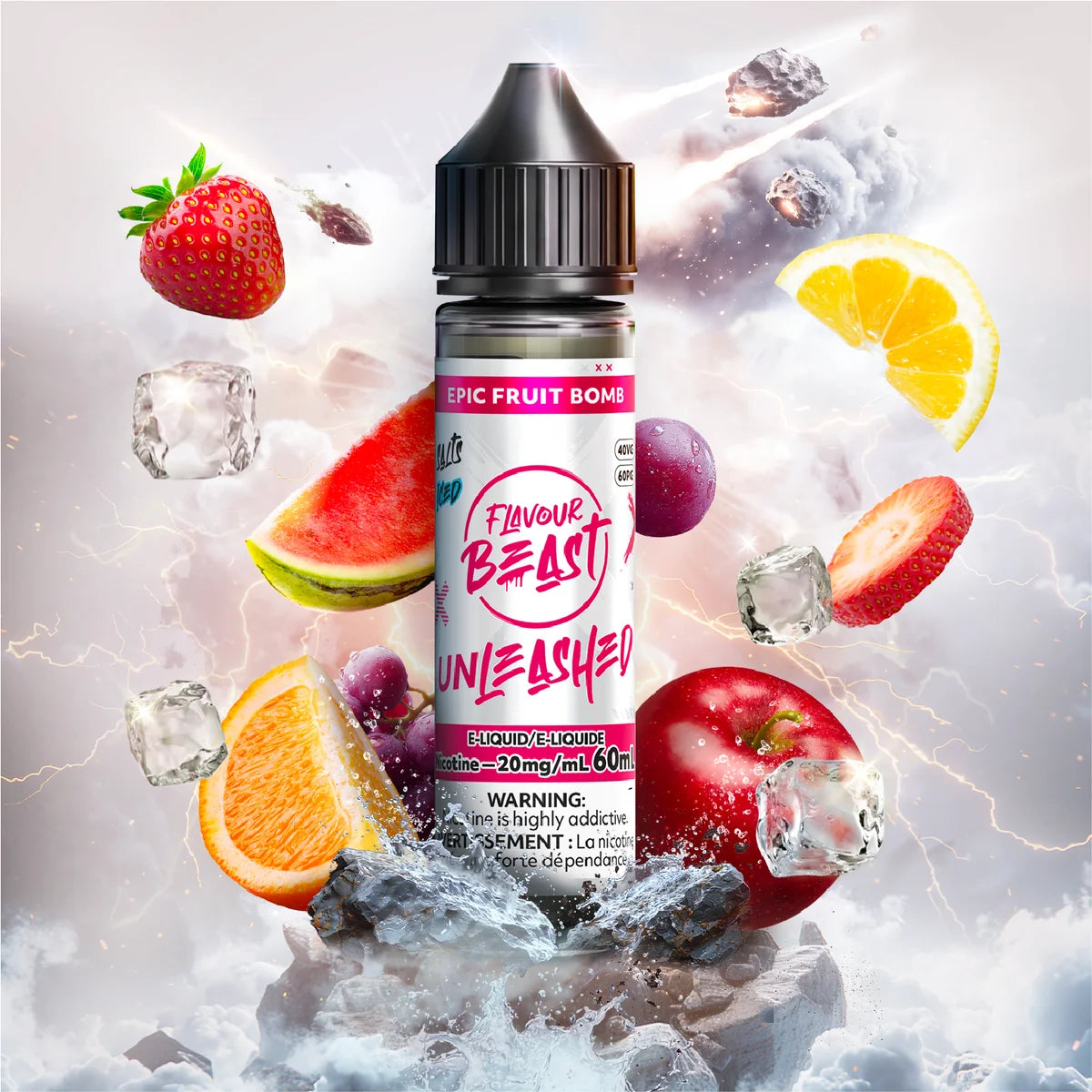 Flavour Beast E-Juice 60ml, 20mg, Epic Fruit Bomb