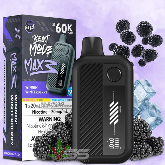 Flavour Beast Mode Max3 Winnin' Winterberry.