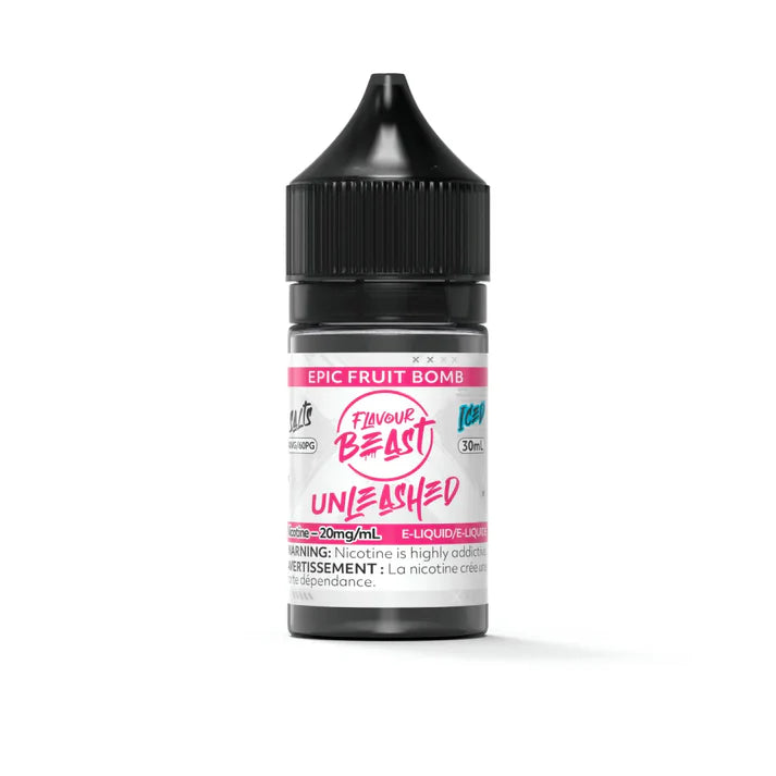 Flavour Beast E-Liquid Unleashed Salt 30mL/20 MG - Epic Fruit Bomb