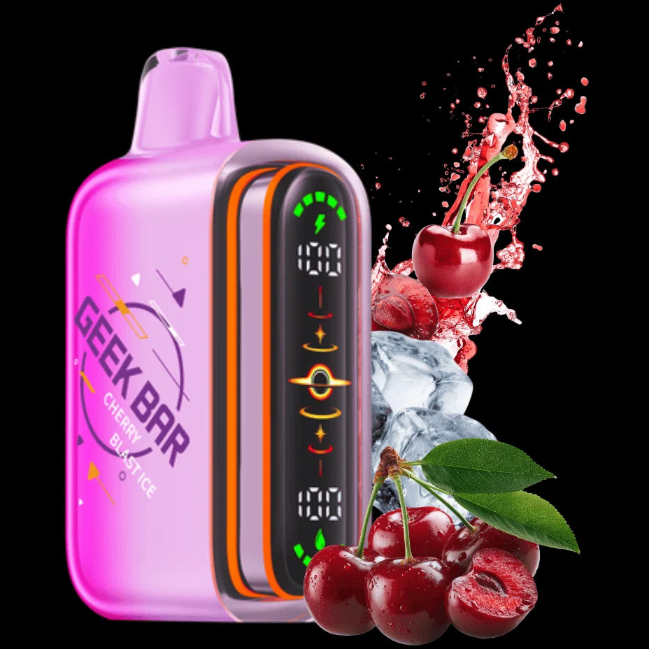 Geek Bar Pulse 2 Cherry Blast Ice.
