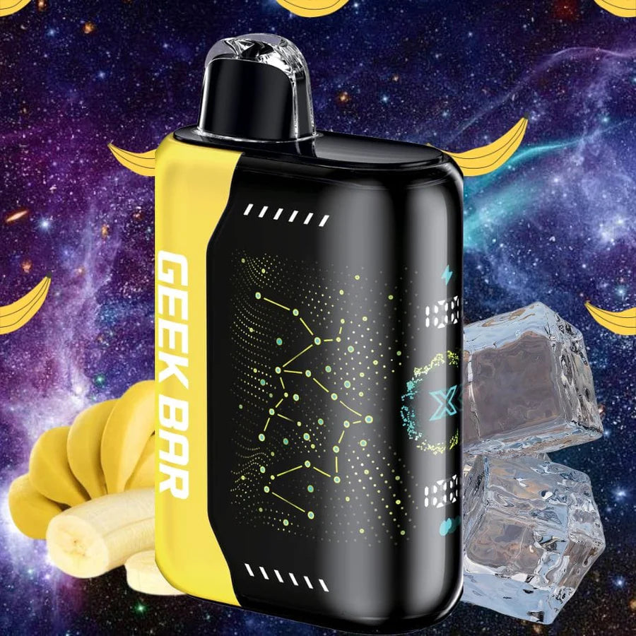 Geek Bar Pulse X 25K Puffs - Banana Ice (New Barcode )