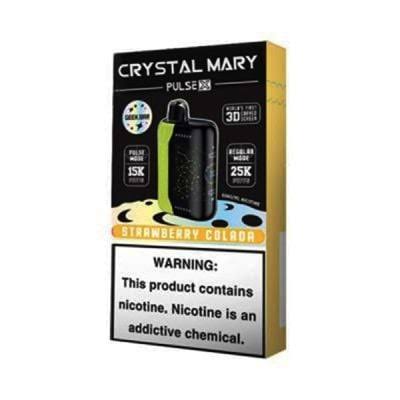 Crystal Mary pulse X Strawberry colada.