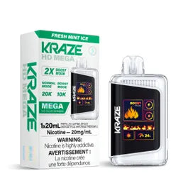 Kraze HD Mega 20K - Fresh Mint Ice
