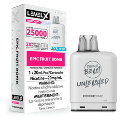 Level X Flavour Beast Unleashed Boost Pod 25K - Epic Fruit Bomb