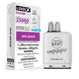 Level X Flavour Beast Unleashed Boost Pod 25K - Epic Grape