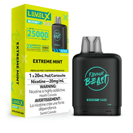 Level X Flavour Beast Boost G2 Pod 25K - Extreme Mint