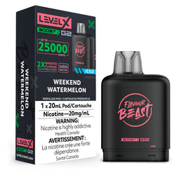 Level X Flavour Beast Boost G2 Pod 25K - Weekend Watermelon
