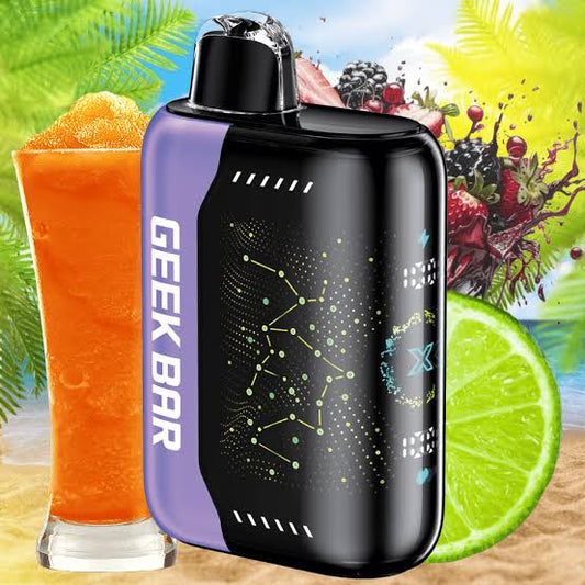 GEEKBAR PULSE X - LIME BERRY ORANGE ICE