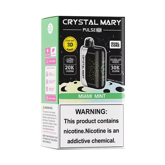 Crystal Mary pulse X Miami Mint.