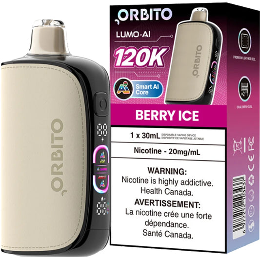Orbito 120k Lumo-AI Berry ice.
