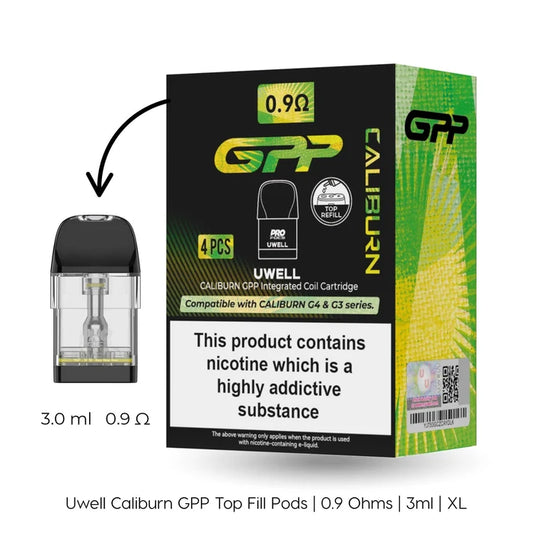 Caliburn GPP 0.9/3ML pods